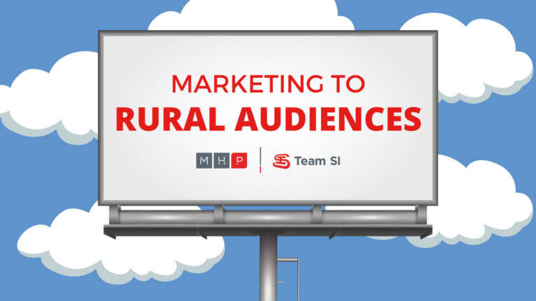 Billboard reading "Marketing to Rural Audiences"